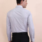 Grey Washed Slim Fit Formal Shirt | Greenfibre