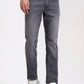 Mid Grey Washed Straight Fit Jeans | Greenfibre