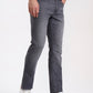 Mid Grey Washed Straight Fit Jeans | Greenfibre