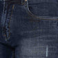 Blue Washed Narrow Fit Jeans | Greenfibre