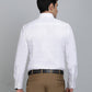 White Striped Slim Fit Formal Shirt | Metal