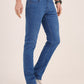 Blue Washed Narrow Fit Jeans | Greenfibre