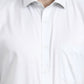 Light Grey Solid Regular Fit Formal Shirt | Greenfibre