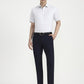 Light Grey Solid Regular Fit Formal Shirt | Greenfibre
