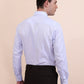Sky Blue Solid Slim Fit Formal Shirt | Greenfibre