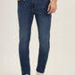 Mid Blue Washed Narrow Fit Jeans | Greenfibre