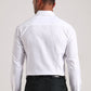 White Striped Regular Fit Formal Shirt | Greenfibre