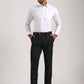 White Striped Regular Fit Formal Shirt | Greenfibre