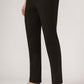 Olive Brown Solid Neo Fit Casual Trouser | Greenfibre