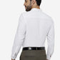 White Solid Slim Fit Party Wear Shirt | Greenfibre