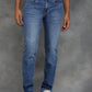 Light Blue Washed Slim Fit Jeans | GreenFibre