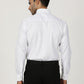 White Checked Slim Fit Formal Shirt | Greenfibre