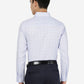 Light Blue Checked Slim fit Formal Shirt | Greenfibre