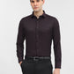 Maroon Printed Slim Fit Party Wear Shirt | Greenfibre
