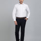 White Checked Regular Fit Formal Shirt | Greenfibre