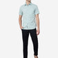 Eggshell Blue Solid Slim Fit Casual Shirt | Greenfibre