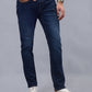 Blue Washed Slim Fit Jeans | JadeBlue