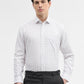 White & Grey Checked Regular Fit Formal Shirt | Greenfibre