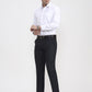 Blue Checked Super Slim Fit Formal Trouser | Greenfibre