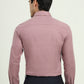 Dusty Pink Solid Slim Fit Formal Shirt | Greenfibre