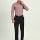 Dusty Pink Solid Slim Fit Formal Shirt | Greenfibre