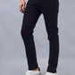 Jet Black Washed Slim Fit Jeans | JadeBlue