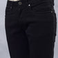Jet Black Washed Slim Fit Jeans | JadeBlue