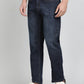 Ink Blue Washed Straight Fit Jeans | JadeBlue