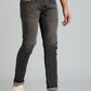 Mid Grey Washed Slim Fit Jeans | JadeBlue