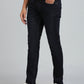 Petrol Blue Washed Slim Fit Jeans | JadeBlue