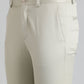 Beige Solid Slim Fit Formal Trouser | Greenfibre