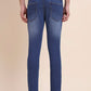 Mid Blue Washed Urban Fit Jeans | Greenfibre