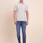 Mid Blue Washed Urban Fit Jeans | Greenfibre