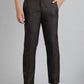 Brown Solid Slim Fit Formal Trouser | Greenfibre