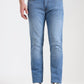 Light Blue Washed Straight Fit Jeans | Greenfibre