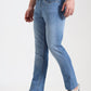 Light Blue Washed Straight Fit Jeans | Greenfibre