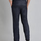 Blue Solid Slim Fit Formal Trouser | Greenfibre