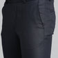 Blue Solid Slim Fit Formal Trouser | Greenfibre