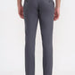 Dark Grey Solid Super Slim Fit Casual Trouser | Greenfibre