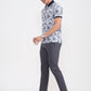 Dark Grey Solid Super Slim Fit Casual Trouser | Greenfibre
