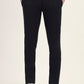 Navy Blue Solid Super Slim Fit Casual Trouser | Greenfibre