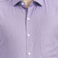 Purple Solid Slim Fit Formal Shirt | Greenfibre
