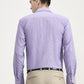 Purple Solid Slim Fit Formal Shirt | Greenfibre