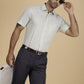 Green Striped Slim Fit Formal Shirt | Greenfibre