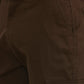 Brown Solid Slim Fit Cargo Pant | Greenfibre