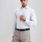 White & Blue Checked Regular Fit Formal Shirt | Greenfibre