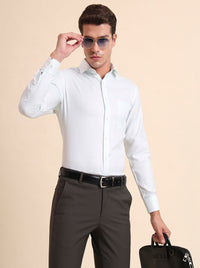 Pista Solid Slim Fit Formal Shirt | Greenfibre