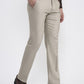 Fawn Solid Super Slim Fit Formal Trouser | Greenfibre