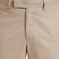 Fawn Solid Slim Fit Formal Trouser | GreenFiber