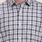 White Checked Smart Fit Semi Casual Shirt | Greenfibre